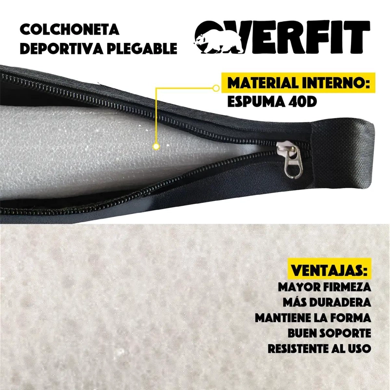 COLCHONETA DEPORTIVA 50 MM PARA EJERCICIOS - 3