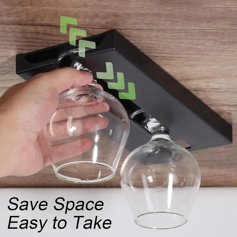 ESTANTE PARA 4 COPAS DE VINO COLGANTE - 3