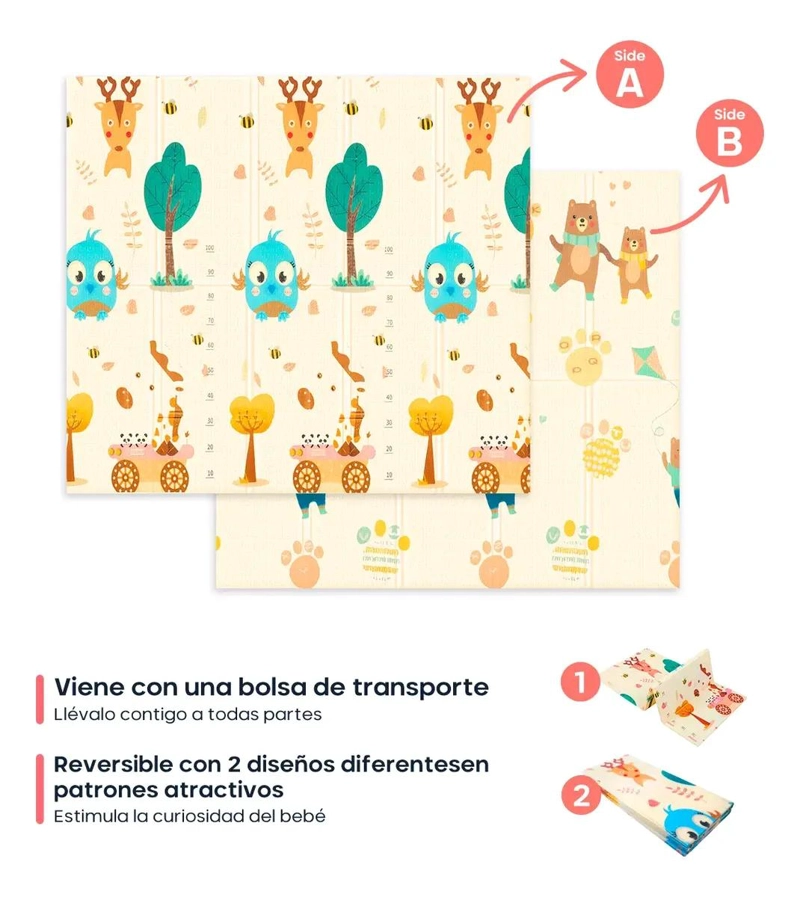 ALFOMBRA ANTIGOLPES PLEGABLE 150X200CM - 3