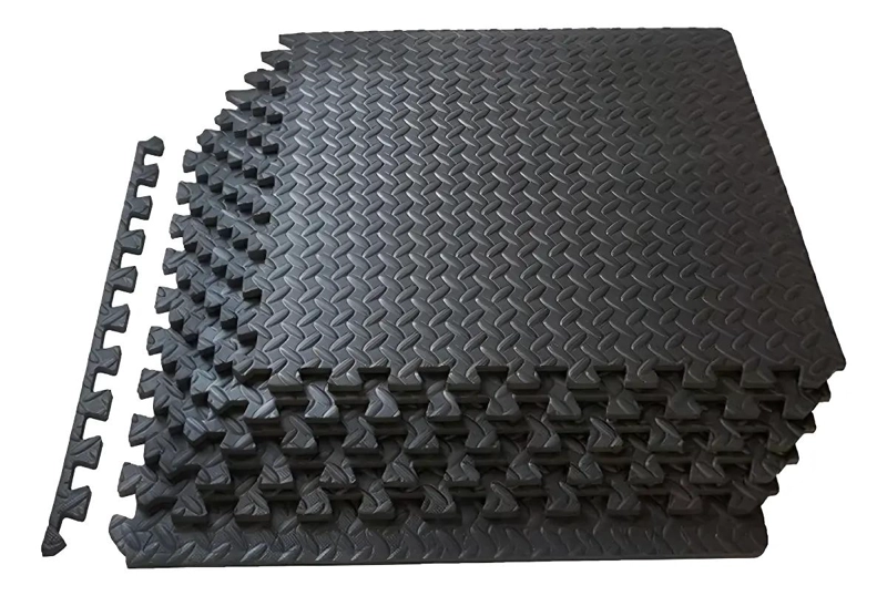 PISO GOMA EVA ALFOMBRA DEPORTIVA 12MM 60X60CM - 1