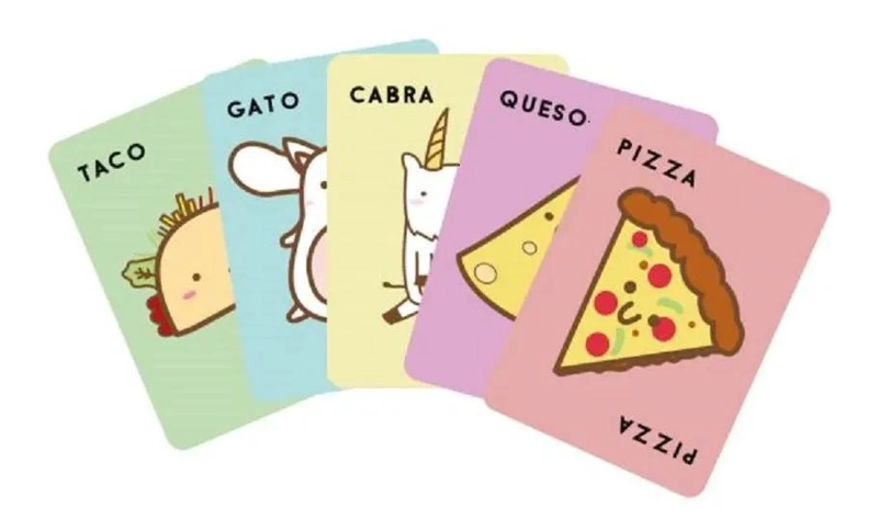 JUEGO DE MESA TACO GATO CABRA QUESO PIZZA - 2