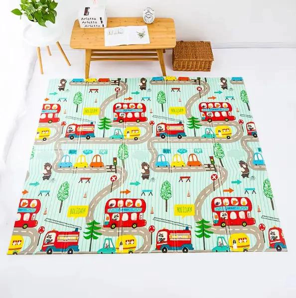 ALFOMBRA PLEGABLE ANTIGOLPES PARA NIÑOS 180X150CM - 4