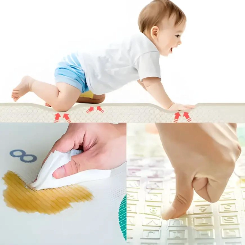 ALFOMBRA PLEGABLE ANTIGOLPES PARA NIÑOS 180X150CM - 5