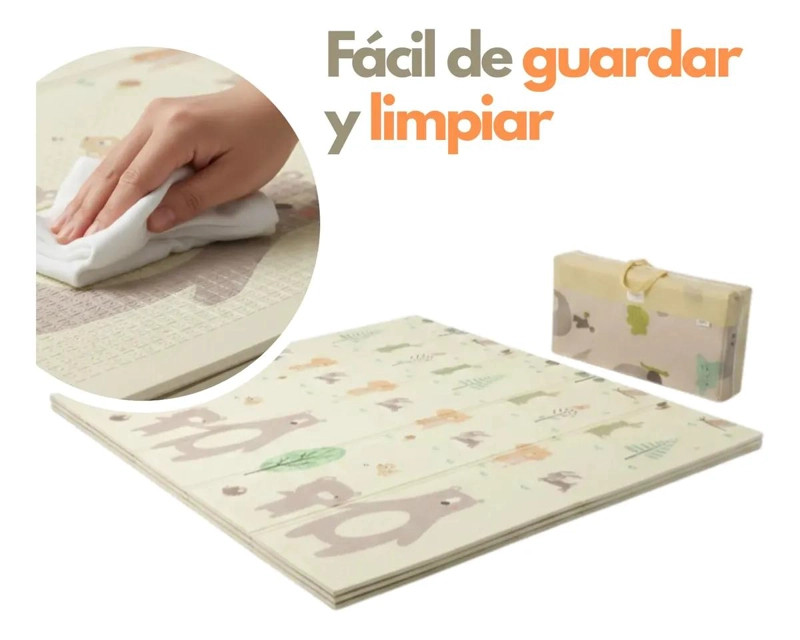 ALFOMBRA PLEGABLE REVERSIBLE PARA BEBE S 180X200 - 3