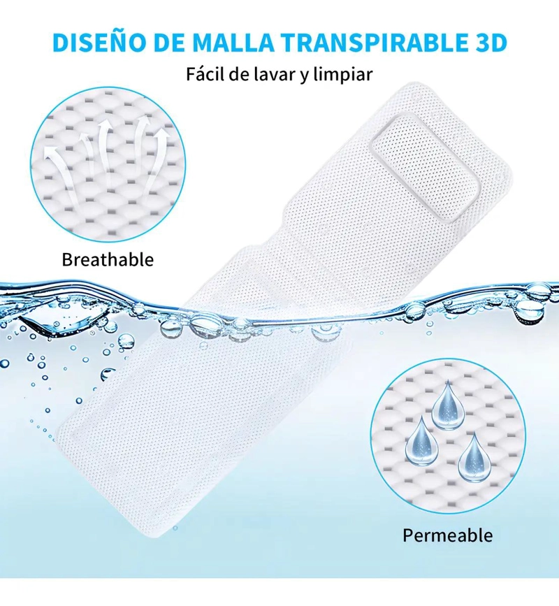 ALFOMBRA ANTIDESLIZANTE PARA DUCHA 36X125 CM - 3