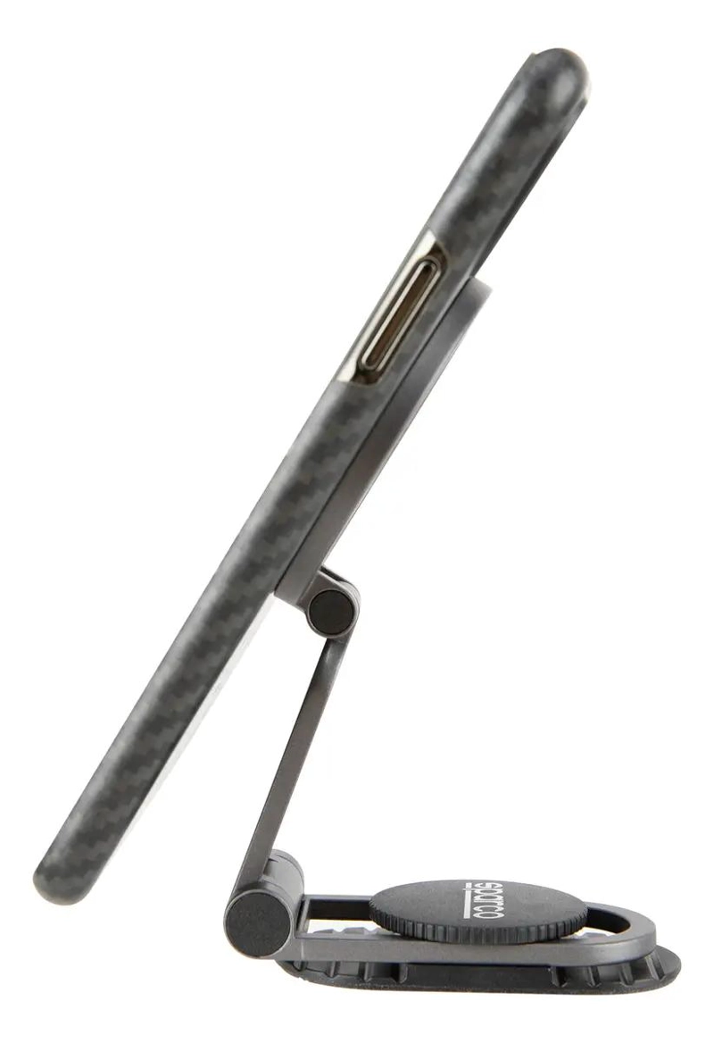 SOPORTE CELULAR AUTO MAGNE TICO NEGRO - 3