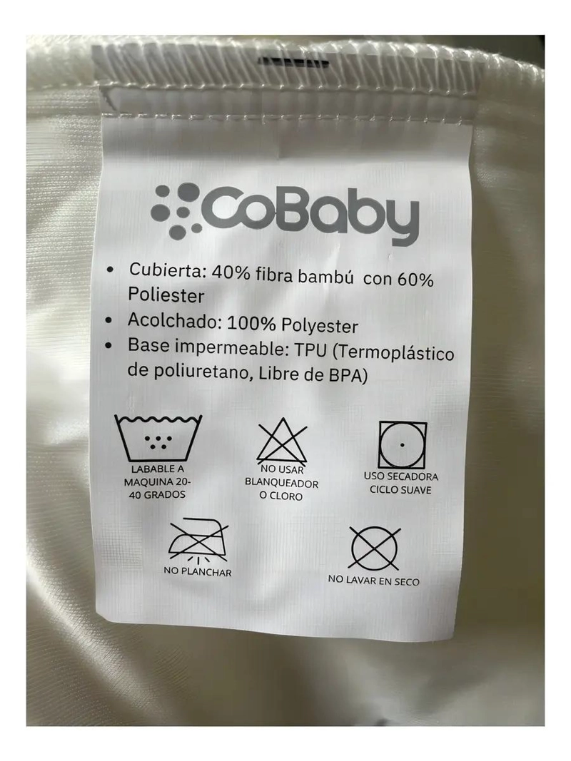 PROTECTOR DE COLCHON CUNA IMPERMEABLE 133X70 - 3