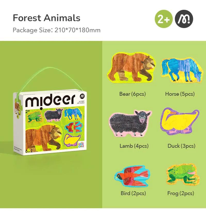 PUZZLE DE ANIMALES PARA NIÑOS - 3