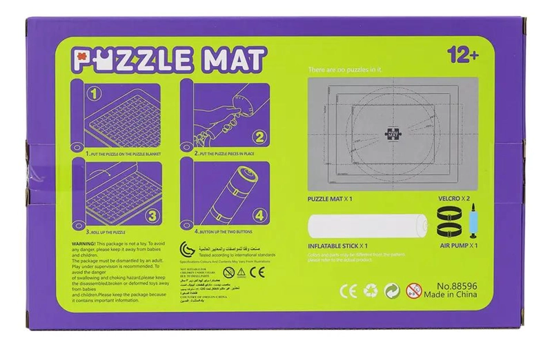 MAT PARA PUZZLES 1500 PIEZAS 105X70CM GRANDE - 2
