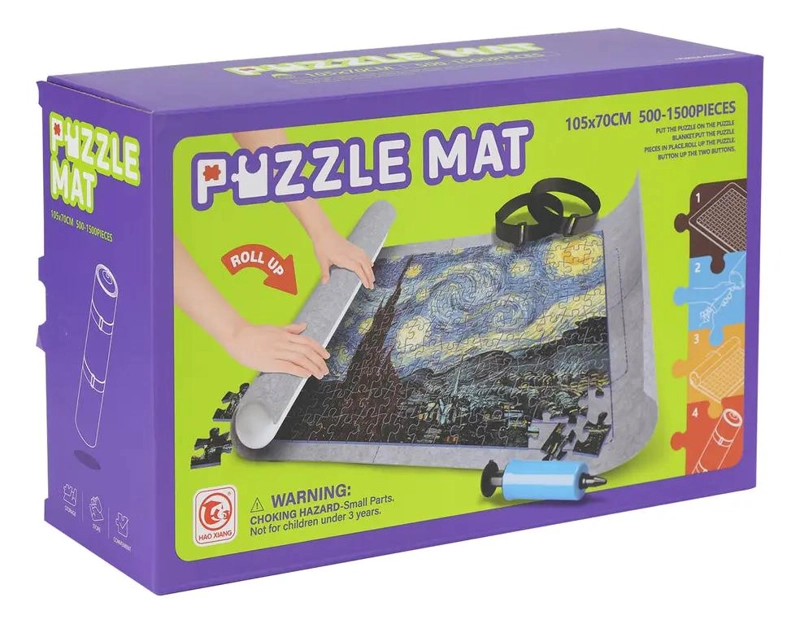 MAT PARA PUZZLES 1500 PIEZAS 105X70CM GRANDE - 3