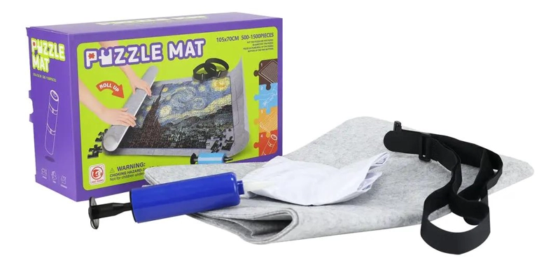 MAT PARA PUZZLES 1500 PIEZAS 105X70CM GRANDE - 4