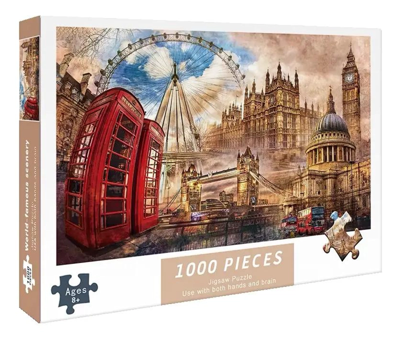 PUZZLE 1000 PIEZAS PAISAJES FAMOSOS 50X75 CM - 1
