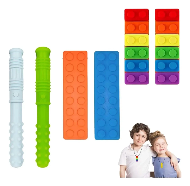 COLLARES SENSORIALES MORDEDORES PARA AUTISMO Y TDAH - 1