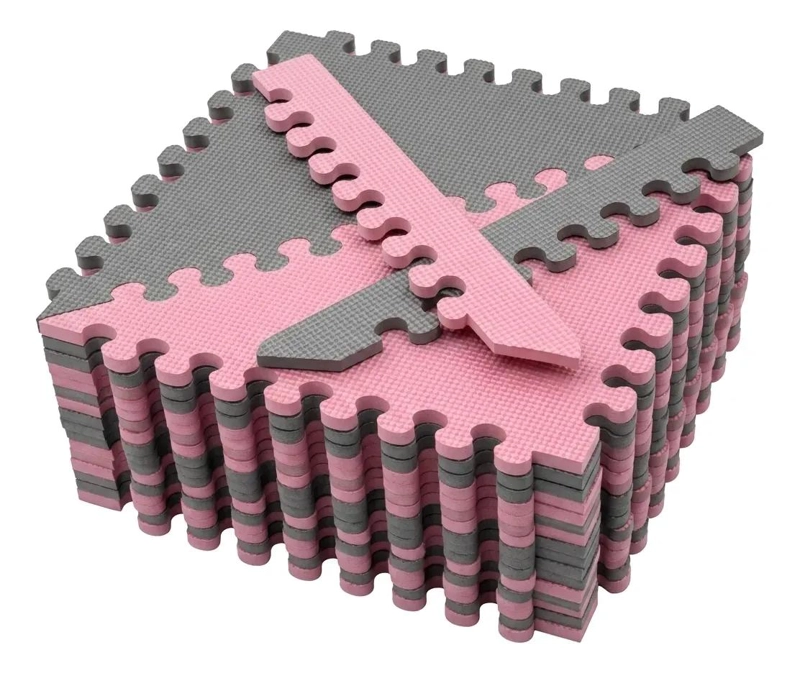 PACK 18 ALFOMBRAS PUZZLE GOMA EVA ANTIGOLPES 36X36CM - 4