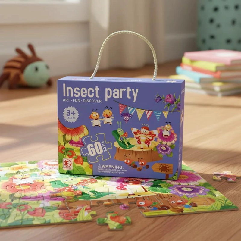 PUZZLE JUMBO FIESTA INSECTO 60 PIEZAS - 3
