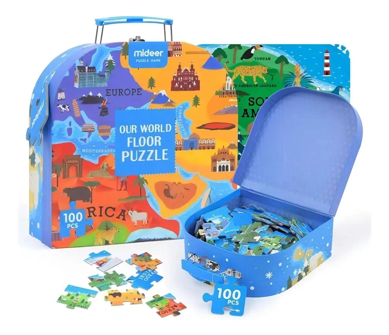 MALETA PUZZLE NUESTRO MUNDO - 1
