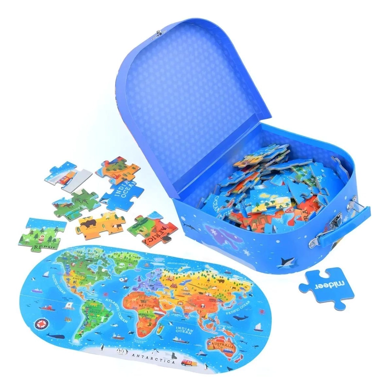 MALETA PUZZLE NUESTRO MUNDO - 4