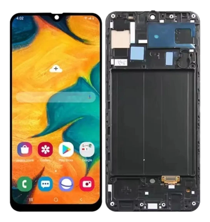 GENÉRICO PANTALLA COMPATIBLE SAMSUNG A30 A50 CON MARCO Y MICA