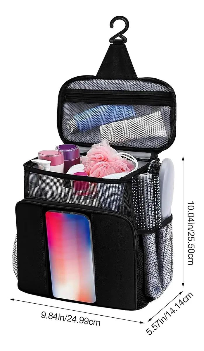 BOLSO ORGANIZADOR DE DUCHA PARA ARTICULOS PERSONALES - 5