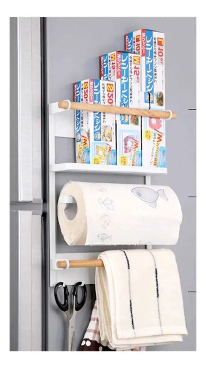 PORTA NOVA MAGNE TICO ESTANTE COLGADOR PARA COCINA - 5