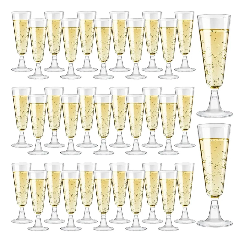 30 COPAS DE ACRILICO PARA CHAMPAGNE - 1