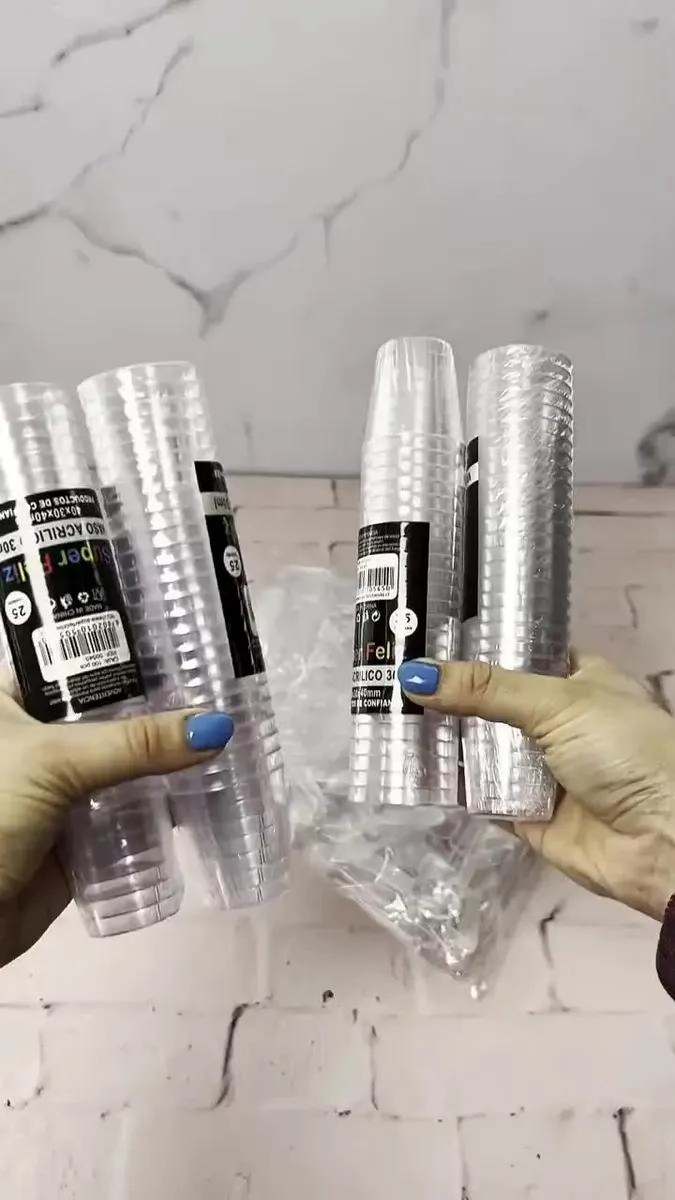 PACK 100 VASOS Y 100 CUCHARAS DESECHABLES - 2