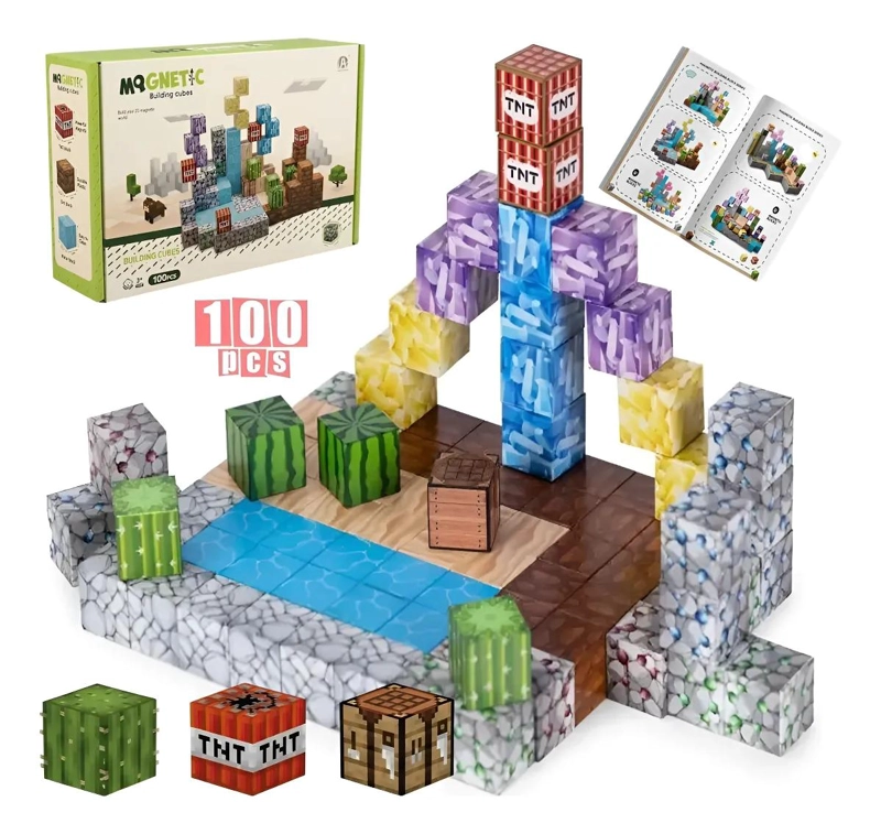 BLOQUES MAGNE TICOS DE CONSTRUCCION PARA NIÑOS - 1