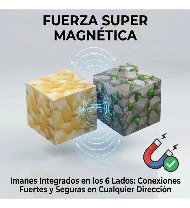 BLOQUES MAGNE TICOS DE CONSTRUCCION PARA NIÑOS - 5