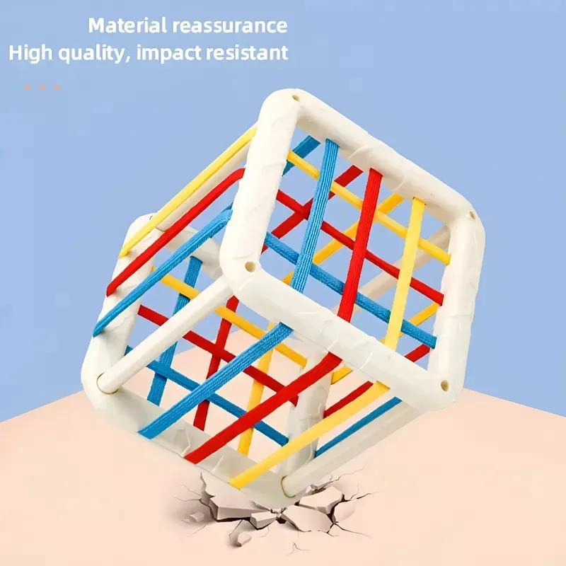 CUBO DIDACTICO INTERACTIVO SENSORIAL PARA BEBE - 5