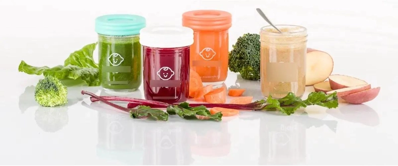 SET 4 CONTENEDORES DE VIDRIO 240 ML - 2