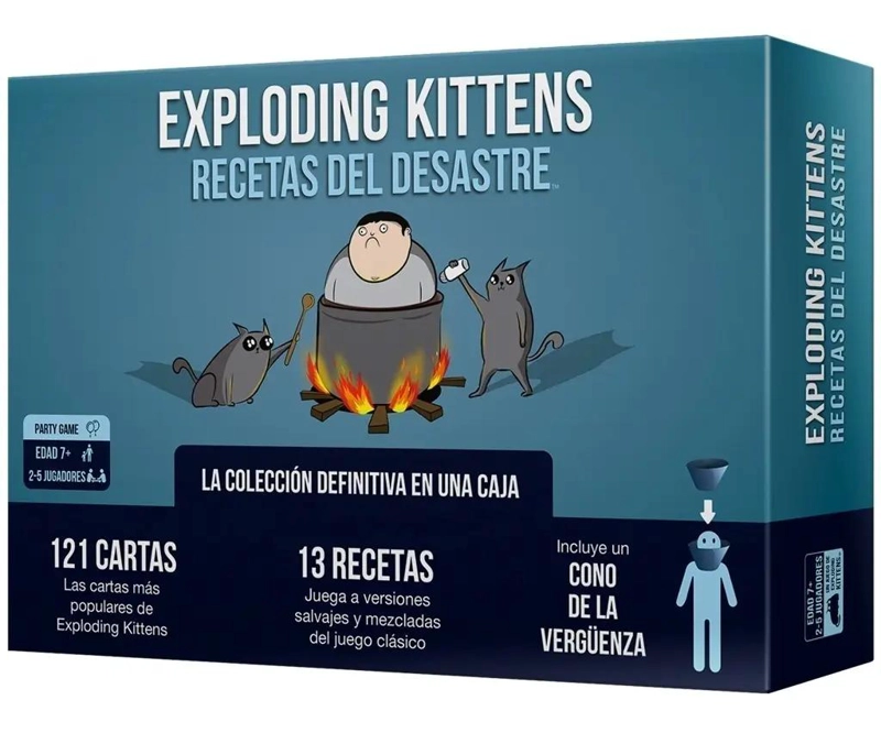 JUEGO DE CARTAS EXPLODING KITTENS - 1