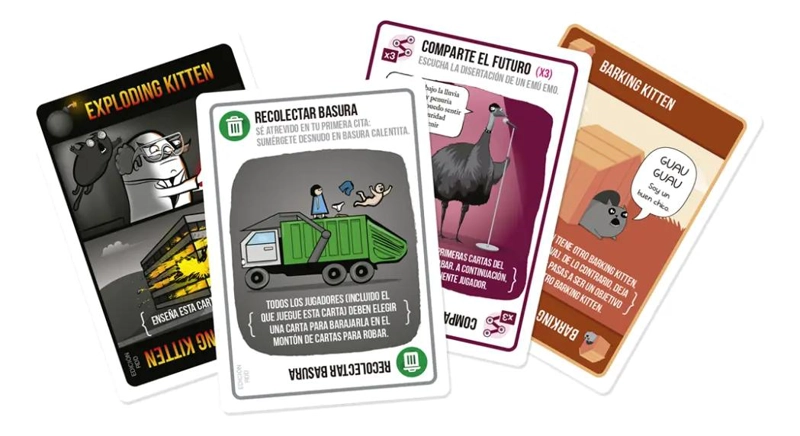 JUEGO DE CARTAS EXPLODING KITTENS - 3