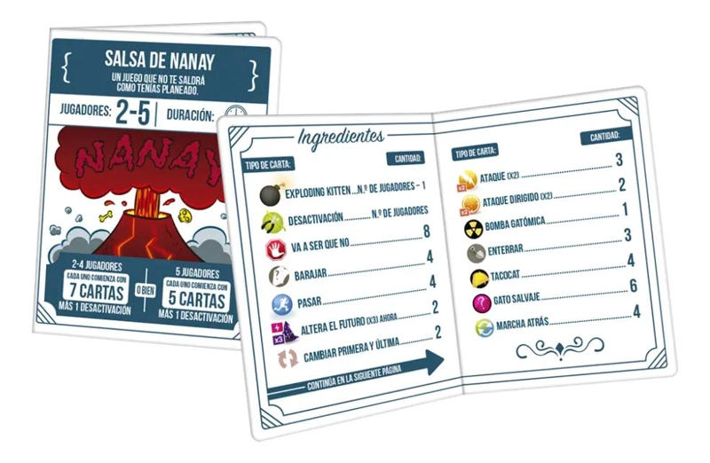 JUEGO DE CARTAS EXPLODING KITTENS - 4