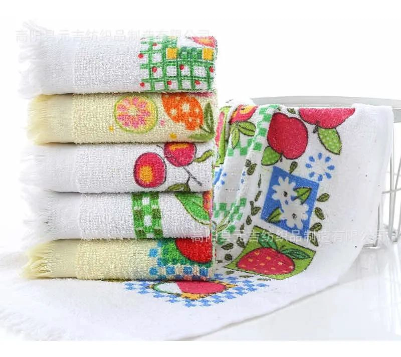 SET 12 PAÑOS DE COCINA ESTAMPADOS CON FLECO - 1