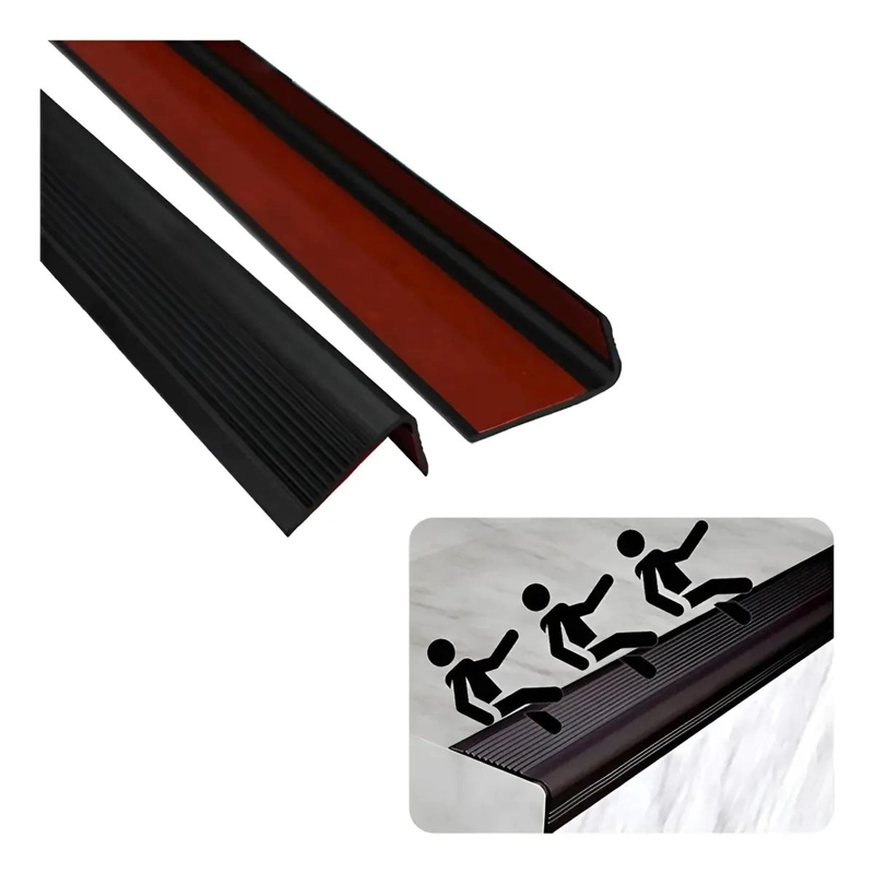 PROTECTOR DE BORDE DE ESCALERA DE GOMA 3M - 1