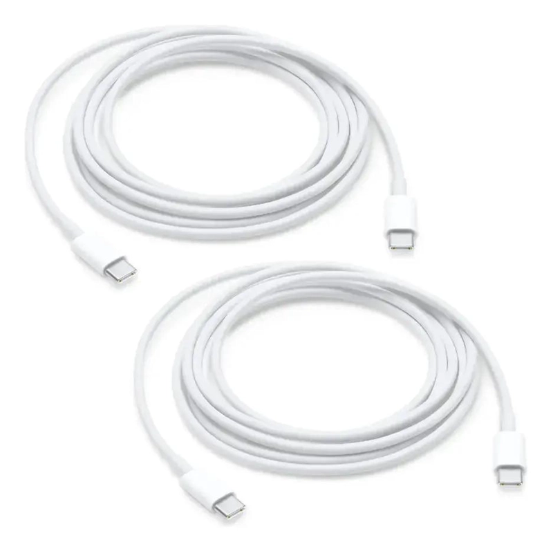 GENÉRICO PACK 2 CABLES TIPO C 1 METRO