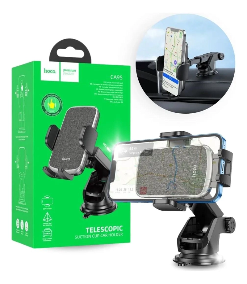SOPORTE DE COCHE PARA SMARTPHONE CON VENTOSA - 3