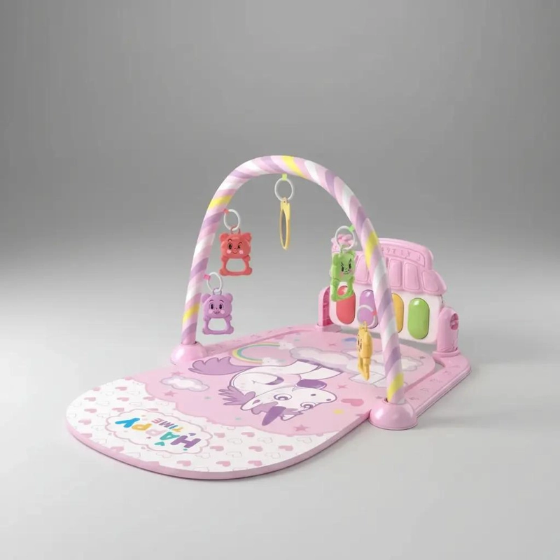 ALFOMBRA MUSICAL PARA BEBE  CON PIANO AZUL - 3