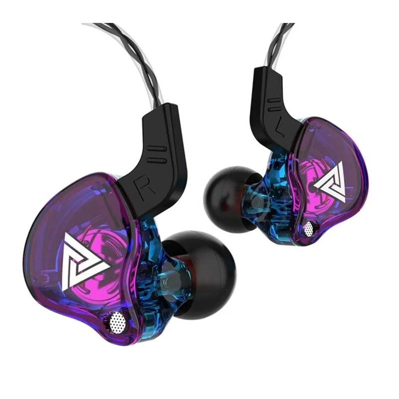 GENÉRICO AURICULARES IN-EAR MORADO CON MICROFONO