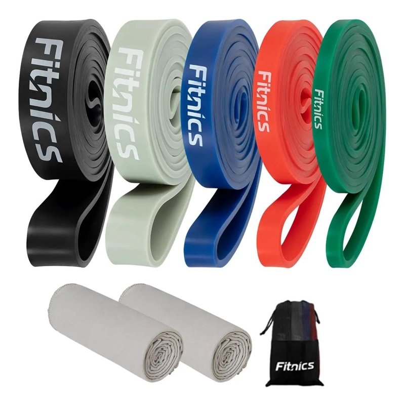 SET DE BANDAS ELASTICAS DE RESISTENCIA Y TOALLA - 1