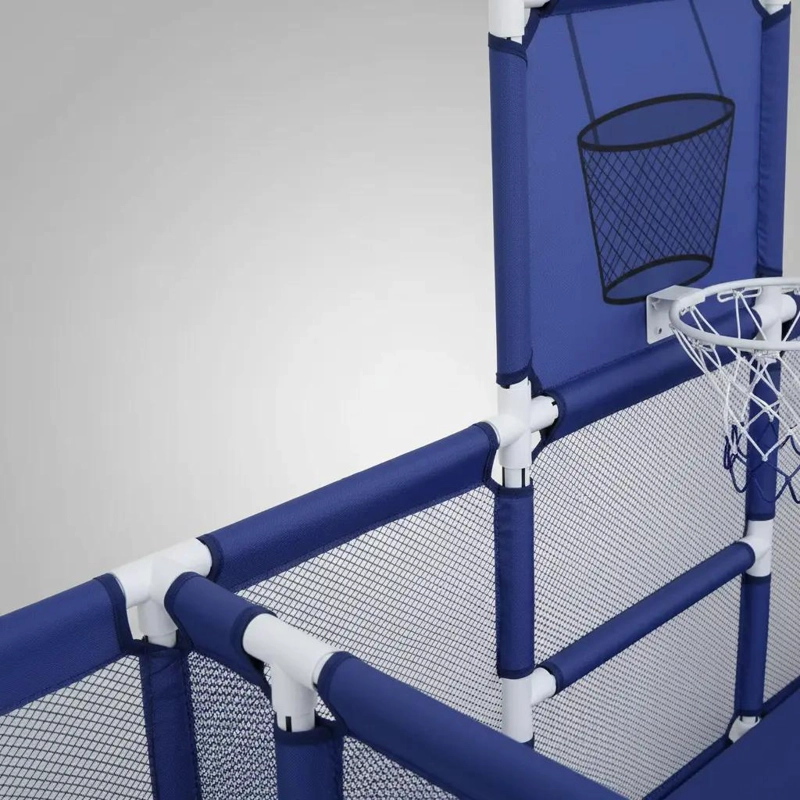 CORRAL DE SEGURIDAD PARA BEBE S CON ARO DE BASKET - 3