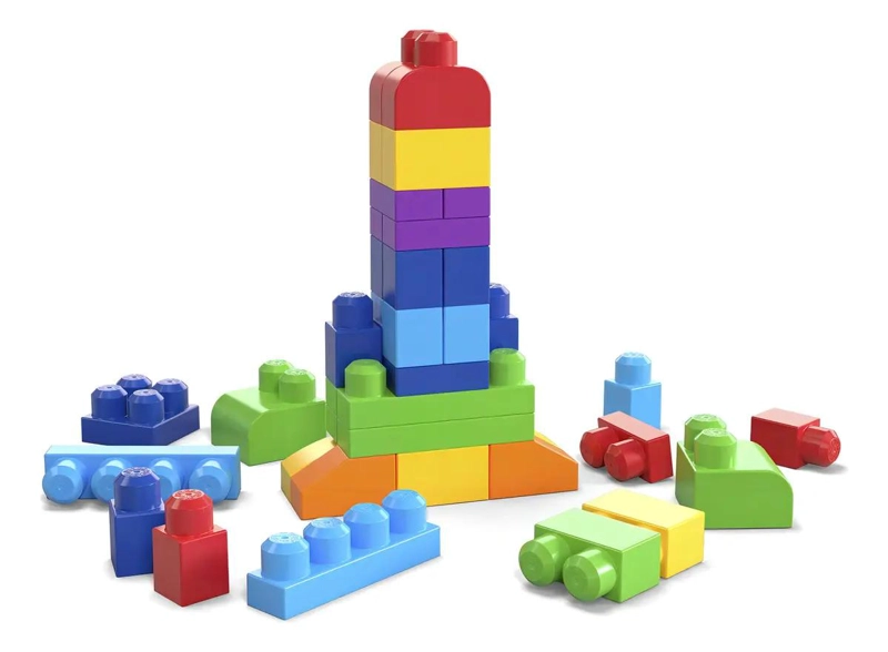 JUGUETE DE CONSTRUCCION BOLSA CLASICA 60 BLOQUES - 2