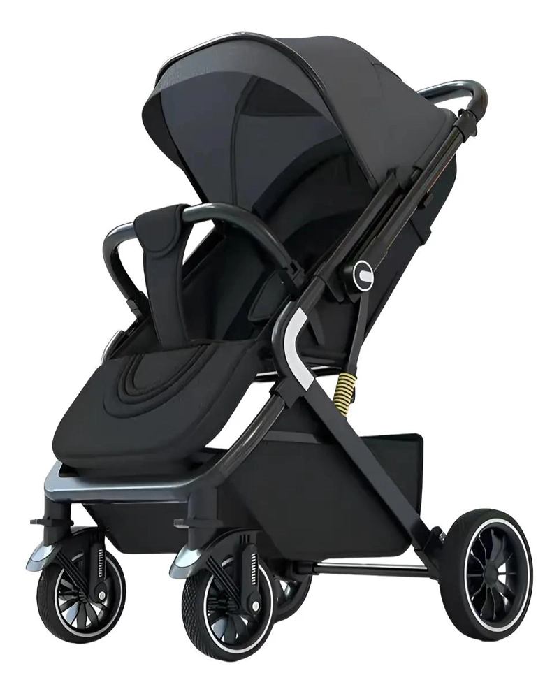 COCHE DE PASEO REVERSIBLE PREMIUM GRIS - 1
