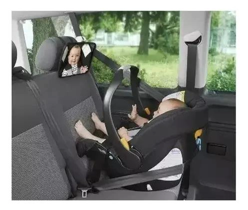 ESPEJO RETROVISOR AUTO SEGURIDAD NIÑOS - 4