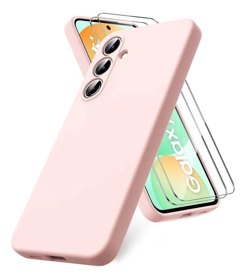 FUNDA CARCASA PREMIUM PARA SAMSUNG S24 FE ROSA - 1