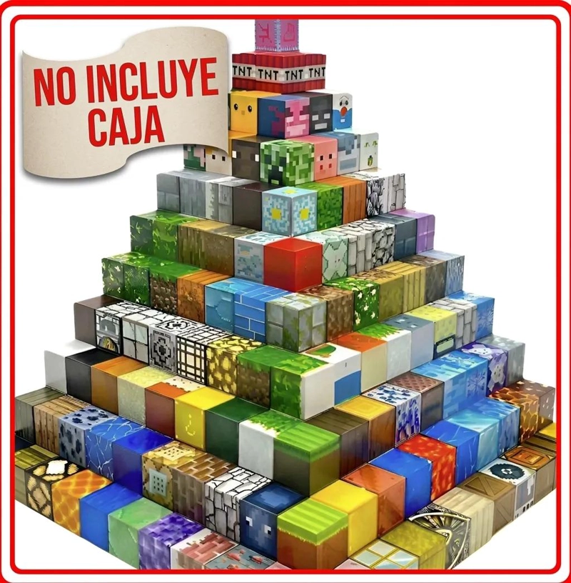 PACK 200 BLOQUES CONSTRUCCION MAGNE TICOS - 2