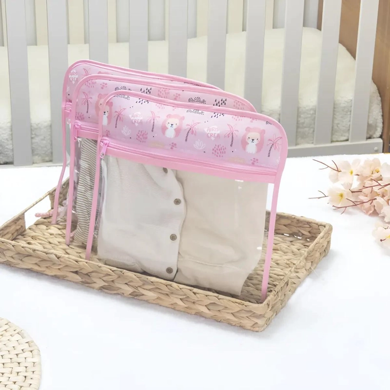 SET DE 3 ESTUCHES ORGANIZADORES PARA BEBE - 1