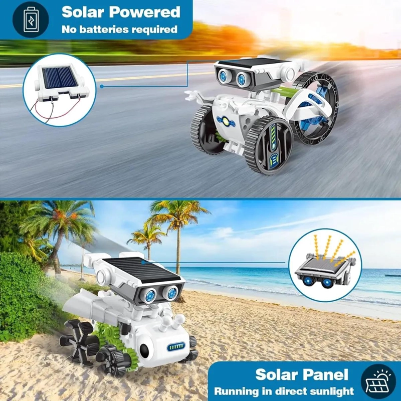 ROBOT SOLAR JUGUETE EDUCATIVO 12 EN 1 - 3