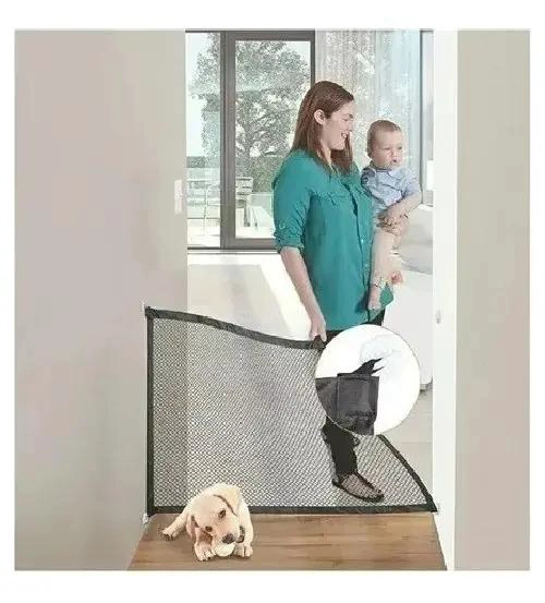 REJA DE SEGURIDAD PARA BEBE S 112X77CM NEGRA - 2