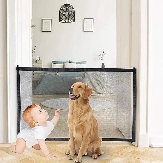 REJA DE SEGURIDAD PARA BEBE S 112X77CM NEGRA - 3